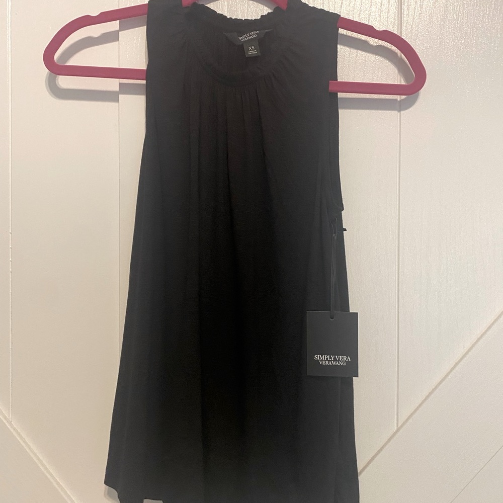 *Brand New* Vera Wang black blouse